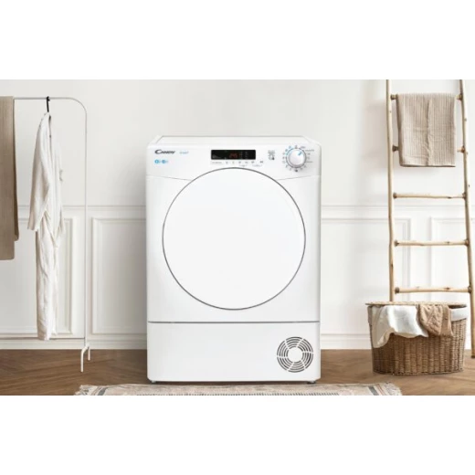 Candy Smart 8KG Condenser Dryer Class B White Energy Efficient Laundry Appliance for Homes and Apartments - Candy - Image 2