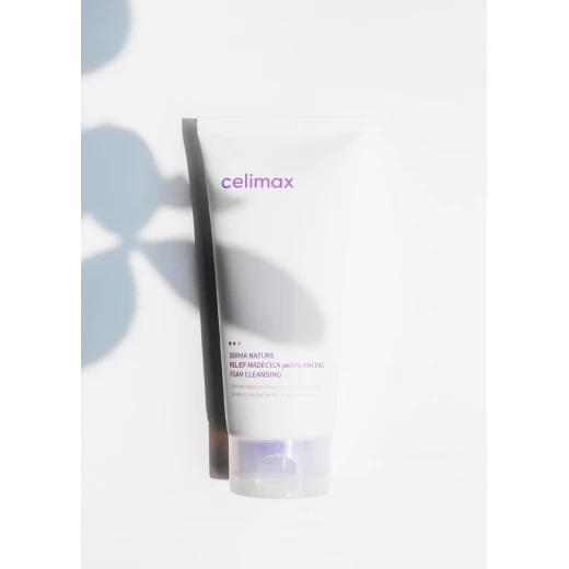 Celimax Derma Nature Relief Madecica pH Balancing Foam Cleanser 150ml, Gentle Face Wash - Image 6