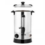 Geepas 6.8L Water Boiler – Stainless Steel Body, Auto & Reset Thermostat, High Energy Efficiency, Fast Boiling, Ideal for Home, Hotels & Hospitals, 22.5 cm Diameter - GEEPAS