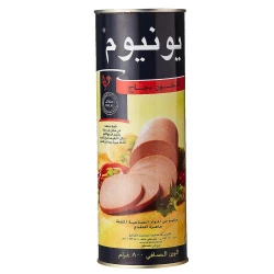Unium Chicken Luncheon Meat: Delicious Deli Sliced, Ready to Eat, Quick Meal Option, 800g Pack