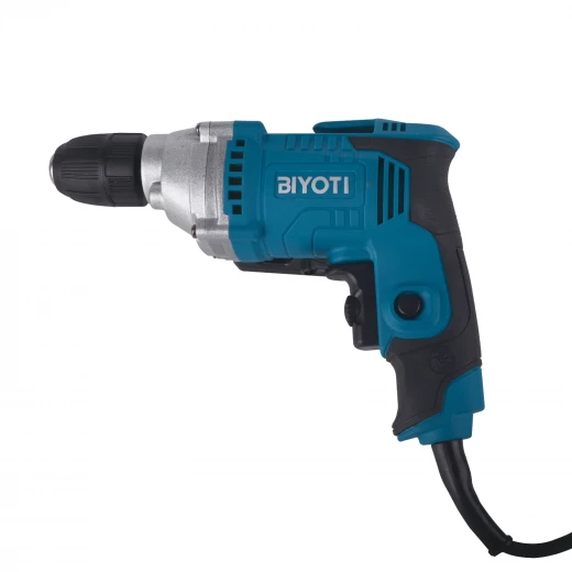 BIYOTI BYT-1305 Electric Drill 650W with powerful motor, variable speed control, and 10mm chuck delivers precise drilling performance. Durable, efficient, ideal for home and professional use. - BIYOTI - Image 2