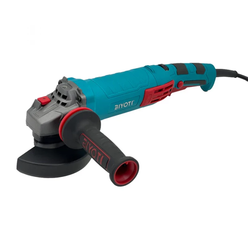 BIYOTI Angle Grinder 5 Inch 1100W 220V Variable Speed 3000-11000 RPM BYT-AG1258 delivers powerful and adjustable cutting and grinding performance. Durable design, high efficiency, ideal for professional and home use. - BIYOTI