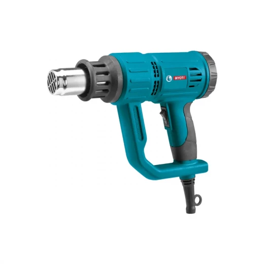 BIYOTI Heat Gun BYT-HG01 2600W 220V delivers powerful heating performance with adjustable temperature 300-650°C. Ideal for paint removal, shrink wrapping, and professional applications. BIYOTI Heat Gun BYT-HG01 2600W 220V delivers powerful heating performance with adjustable temperature 300-650°C. Ideal for paint removal, shrink wrapping, and professional applications.