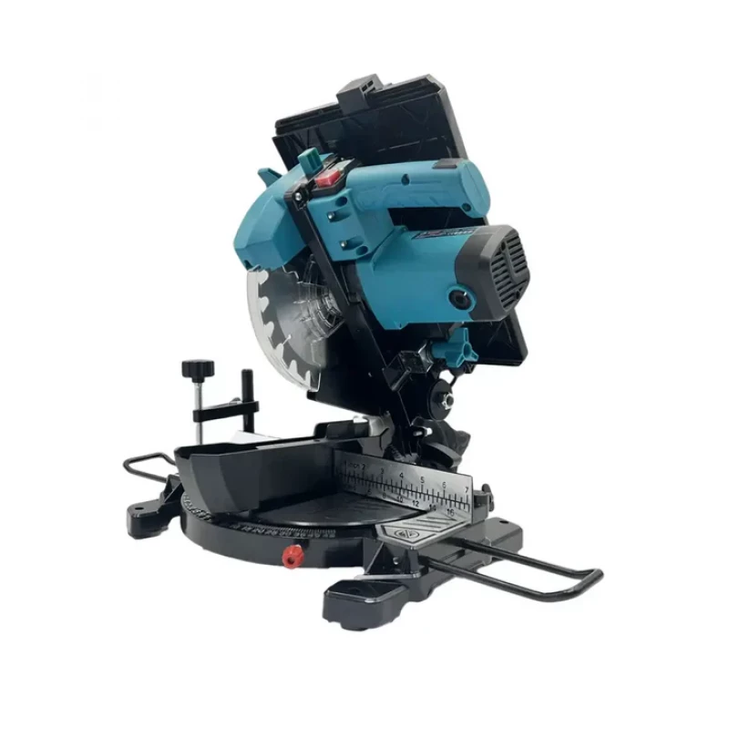 BIYOTI MS210 9 Inch 1200W Compound Miter Saw delivers precise cutting for wood, aluminum, and profiles. High performance, durable design, ideal for carpentry, workshops, and professional use. - BIYOTI