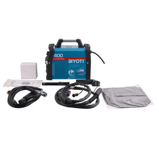 BIYOTI BYT-MIG-400 MIG Welder 120 Amp delivers reliable welding for steel and stainless steel. Ideal for DIY projects, workshops, and professional use with efficient performance and durable design. - BIYOTI - Image 2