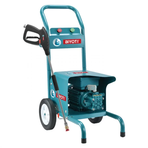 BIYOTI BYT-CW01 270 Bar High Pressure Car Washer delivers commercial-grade cleaning performance with powerful pressure. Equipped with cart for easy mobility, durable design, ideal for professional and heavy-duty use.