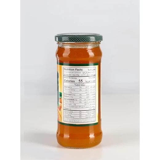 Aldorra Apricot Jam 430g, Delicious Fruit Spread for Breakfast and Snacks - Image 2