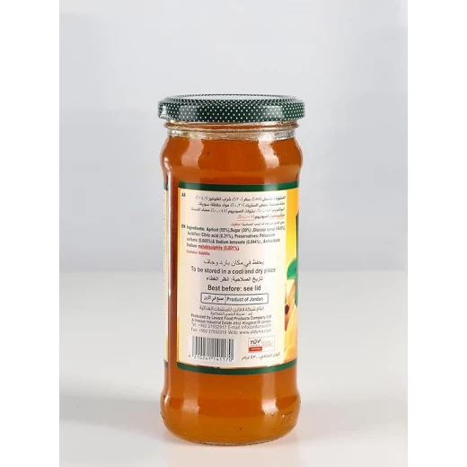 Aldorra Apricot Jam 430g, Delicious Fruit Spread for Breakfast and Snacks - Image 3