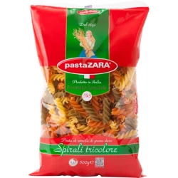 Pasta Zara Tricolore Spiral Pasta 500g, Delicious and Versatile