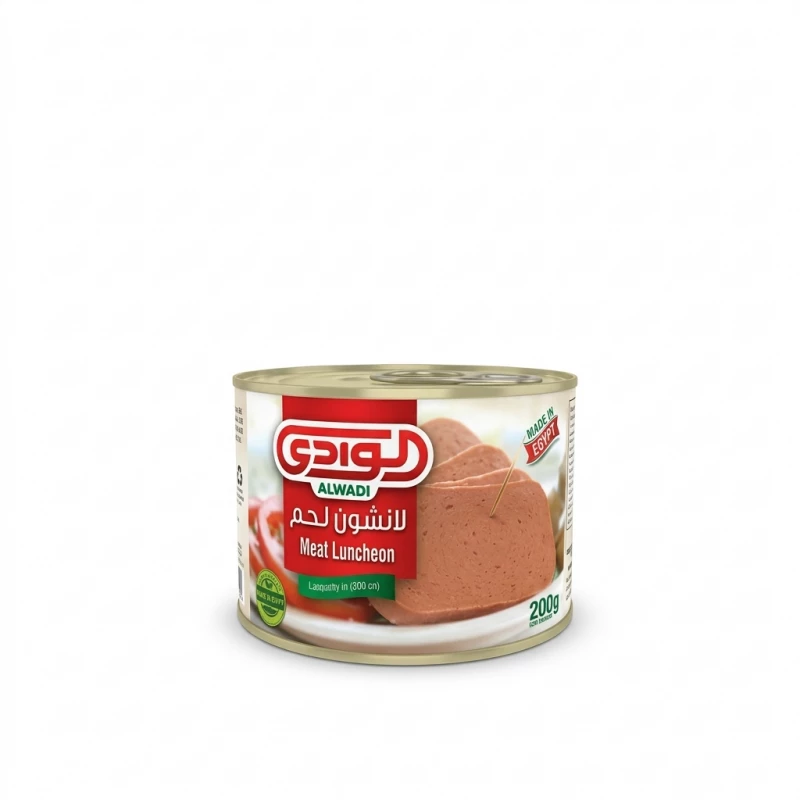 Al Wadi Luncheon Meat 200g, Delicious and Convenient Deli Slices