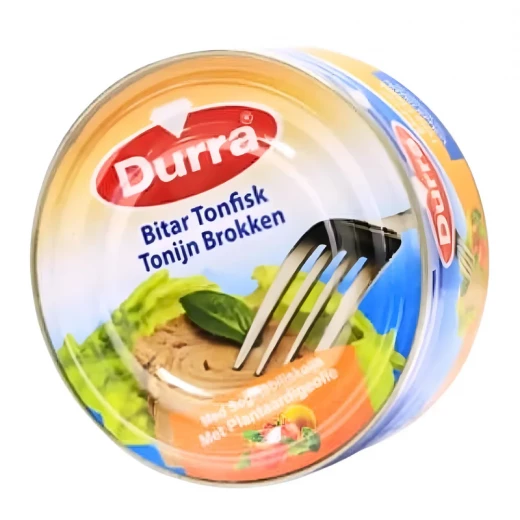 Durra Tuna Chunks in Vegetable Oil 112g, Premium Canned Tuna for Delicious and Quick Meal Preparation, High in Protein, Perfect for Salads, Sandwiches and Snacks, Ready to Eat Durra Tuna Chunks in Vegetable Oil 112g, Premium Canned Tuna for Delicious and Quick Meal Preparation, High in Protein, Perfect for Salads, Sandwiches and Snacks, Ready to Eat
