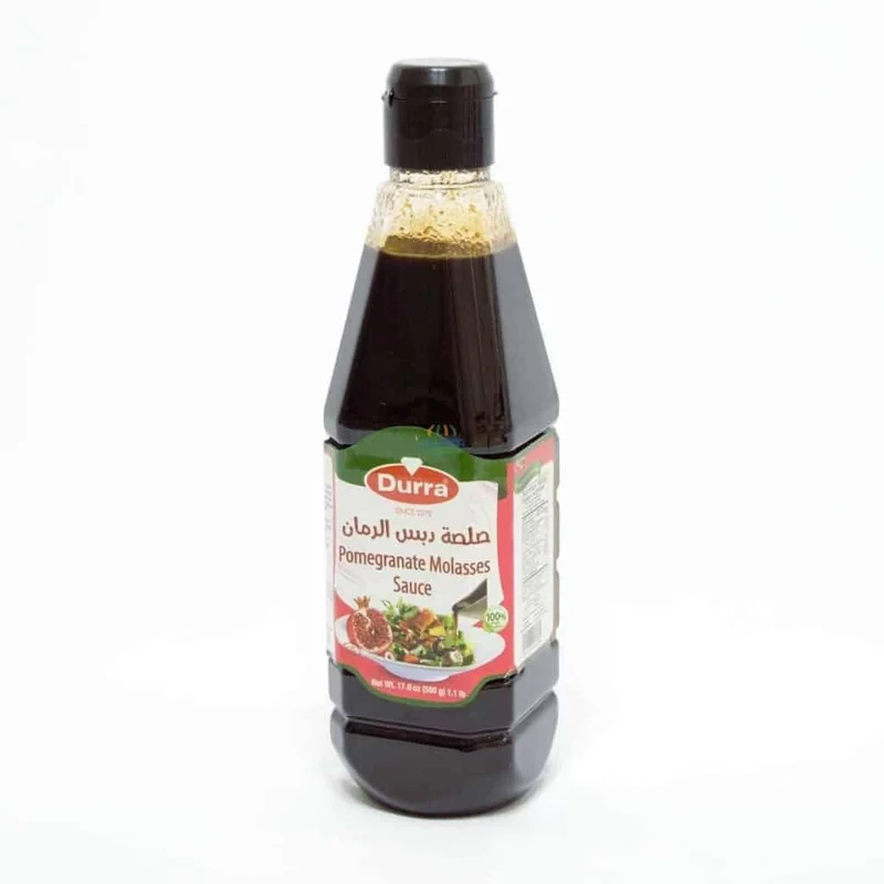 Al Durra Pomegranate Molasses 500g Bottle Authentic Middle Eastern Flavor Enhancer for Culinary Creations, Sauces, and Marinades; Adds Sweet and Tangy Notes