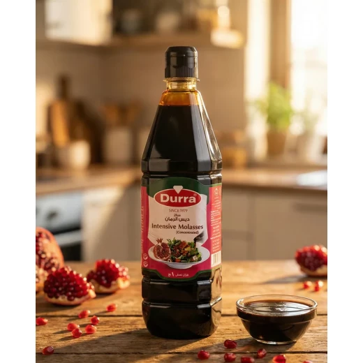 Al Durra Pomegranate Molasses 1000g, Premium Syrup for Culinary Delights, Enhance Dishes & Drinks with Tangy Sweetness, Ideal for Recipes, Sauces & Marinades - Image 3
