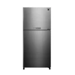 هدية مجانية Free GiftAF70  ثلاجة شارب رقمية No Frost – سعة 480 لتر – فئة كفاءة الطاقة A++ – مزودة بمحرك Inverter – بابان – لون فضي – موديل SJ-PV63G-ST – تصميم عصري يمنع تكون الثلج، يوفر تبريد فعال ويحافظ على نضارة الطعام مع كفاءة عالية في استهلاك الطاقة - شارب