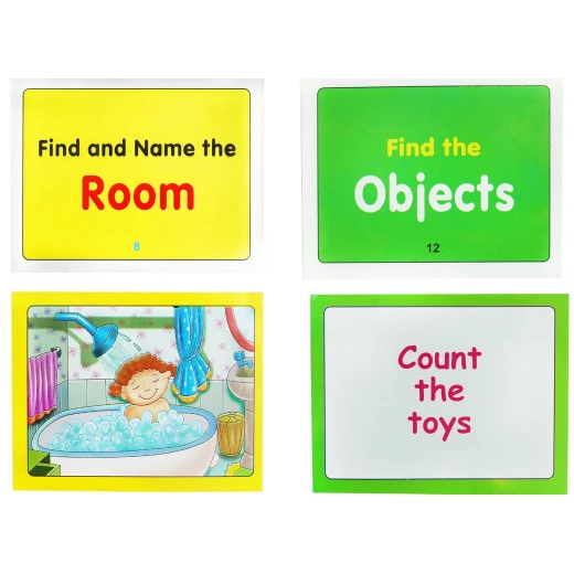 مجموعة ألعاب تعليمية من خشب الحيوانات البرية من بلاي ان ليرن، لعبة تعليمية إبداعية للأطفال - Image 6