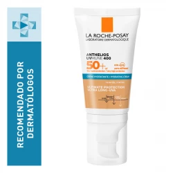 لاروش بوزيه أنثيليوس يوفمون 400 كريم مرطب ملون بعامل حماية SPF50+ حجم 50 مل للبشرة الحساسة