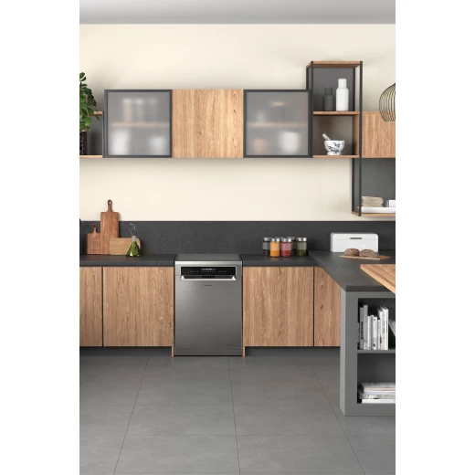 Ariston LFP 5P31 WLT X Dishwasher, Stainless Steel, 15 Place Settings, Full Size - ARISTON - Image 4