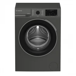 Ariston Washing Machine 9kg 1400 RPM A+++ Energy Efficiency – Manhattan Grey, High Performance Front Load Washer with Advanced Cleaning Technology, Low Energy Consumption, and Large Capacity for Daily Use