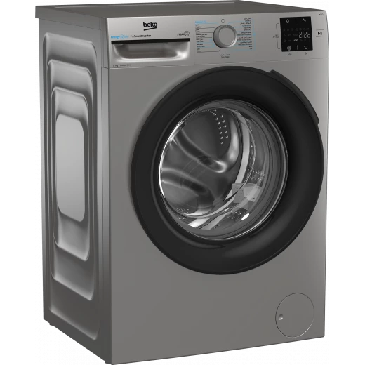 Beko BM1WFU37200BS Washing Machine 7kg Capacity 1200 RPM Spin Speed Grey Finish with ProSmart Inverter Motor for Energy Efficiency and Quiet Operation - Beko - Image 2