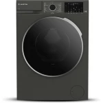 Ariston 10KG Front Load Washing Machine 1400RPM with Steam Therapy, ProSmart Inverter Motor, WiFi Home Whiz App, Add Garment, Mini 14 Quick Wash, Made in Turkey, Manhattan Gray ARWF 10143D MMJ - ARISTON