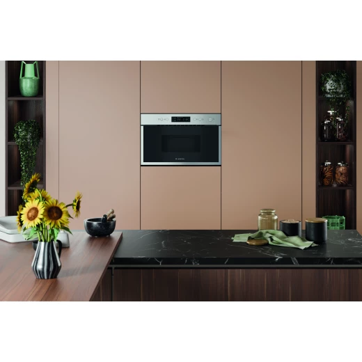 Ariston AM 212 XA Built-In Microwave Oven with Grill Stainless Steel 22L - ARISTON - Image 4