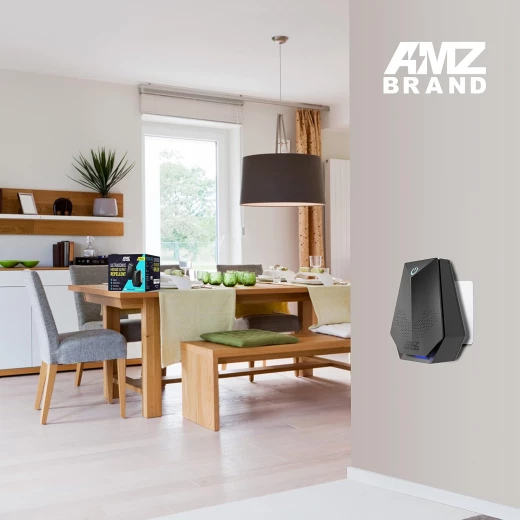 AMZ BRAND Ultrasonic Mouse Repellent 2 Pack – Anti-Rats – 4 Operating Modes – Silent Mode – Non-Toxic – Effective Against Mice and Rats – No Radiation AMZ BRAND Ultrasonic Mouse Repellent 2 Pack – Anti-Rats – 4 Operating Modes – Silent Mode – Non-Toxic – Effective Against Mice and Rats – No Radiation