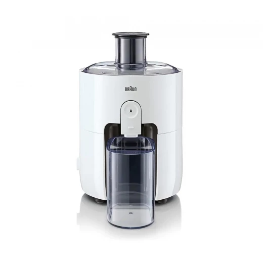 Braun PurEase SJ3100 Spin Juicer White 500W with FastXtract technology, fast and efficient juice extraction, compact and easy-to-use design, ideal for fresh fruit and vegetable juices at home daily Braun PurEase SJ3100 Spin Juicer White 500W with FastXtract technology, fast and efficient juice extraction, compact and easy-to-use design, ideal for fresh fruit and vegetable juices at home daily