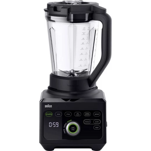 خلاط براون JB9040BK بقوة 1600 واط لون أسود، أداء قوي لتحضير العصائر والسموذي والطعام، مع وظيفة محضرة طعام للمطبخ، تصميم متين وسرعات متعددة لخلط سريع ونتائج ناعمة مثالية للاستخدام اليومي خلاط براون JB9040BK بقوة 1600 واط لون أسود، أداء قوي لتحضير العصائر والسموذي والطعام، مع وظيفة محضرة طعام للمطبخ، تصميم متين وسرعات متعددة لخلط سريع ونتائج ناعمة مثالية للاستخدام اليومي