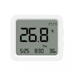 مقياس الحرارة والرطوبة شاومي  3 BHR9041GL شاشة LCD كبيرة و مستشعر دقيق بلوتوث عمر بطارية طويل جهاز ذكي لمراقبة المناخ المنزلي - شاومي