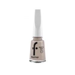 Flormar Jelly Look Nail Enamel JL42 Milky Almond Glossy Gel Effect Nude Milky Shade Long Lasting High Shine Smooth Coverage 11ml