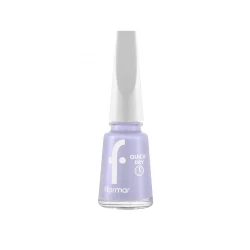 Flormar Quick Dry Nail Enamel  Fast Drying Lightweight Formula High Gloss Finish Long Lasting Nail Polish with Smooth Application Perfect Coverage and Quick Dry Effect for Elegant Beautiful and Professional Looking Nails