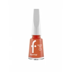Flormar Quick Dry Nail Enamel QD49 High Energy Fast Drying Nail Polish High Pigment Glossy Finish Long Lasting Shine Lightweight Formula Vibrant Color Professional Look