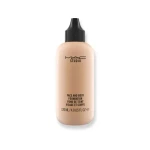 MAC Studio Face and Body Foundation C2 50ml Buildable Coverage Natural Satin Finish, lightweight hydrating formula for face and body, sheer to medium coverage, smooth radiant look, suitable for all skin types daily use