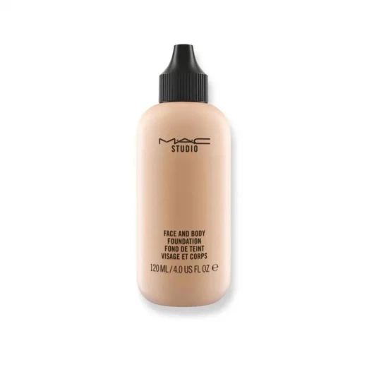 MAC Studio Face and Body Foundation C2 50ml Buildable Coverage Natural Satin Finish, lightweight hydrating formula for face and body, sheer to medium coverage, smooth radiant look, suitable for all skin types daily use MAC Studio Face and Body Foundation C2 50ml Buildable Coverage Natural Satin Finish, lightweight hydrating formula for face and body, sheer to medium coverage, smooth radiant look, suitable for all skin types daily use