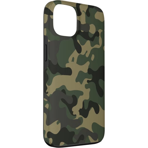 Army Camouflage iPhone 11 Case Military Green Camo Protective Cover, durable shock and scratch resistant design, stylish military look, comfortable grip, full protection case for everyday phone use and safety - Lolo shop accessories - Image 3