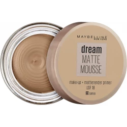 Maybelline Dream Matte Mousse Foundation 20 Cameo, Long Lasting, Lightweight, 30ml