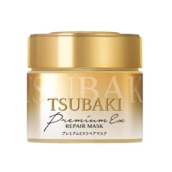 ماسك الشعر TSUBAKI بريميوم ريبير 180غ – علاج عميق لإصلاح الشعر التالف، تركيبة مغذية مكثفة بزيت الكاميليا لشعر ناعم ولامع وصحي، عناية بجودة صالونات التجميل في المنزل