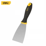 Deli Tools 2 Inch Putty Knife with Stainless Steel Blade for Durability, Ergonomic Grip for Comfort, and Precise Application, Ideal for Various Surfaces and Projects - Deli