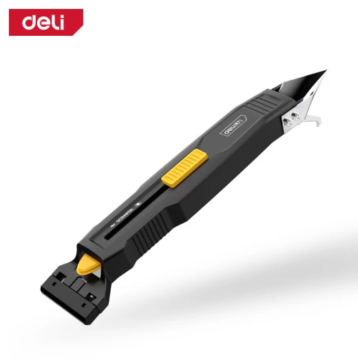 أداة تنظيف وكشط متعددة الوظائف ديلي EDL365107v حجم قياسي تصميم مريح متين لأسطح مختلفة تتضمن مقبض بلاستيكي و1 شفرة كشط سهلة الاستخدام والتخزين