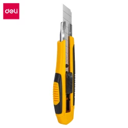 Deli Standard Utility Knife EDL2047, Durable Blade, General Purpose Cutting Tool