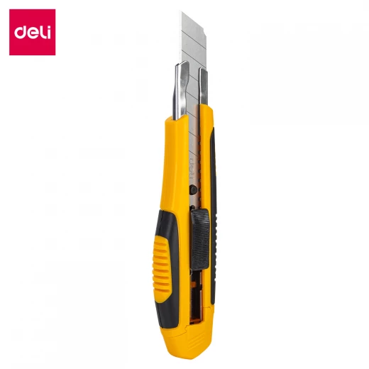 Deli Standard Utility Knife EDL2047, Durable Blade, General Purpose Cutting Tool Deli Standard Utility Knife EDL2047, Durable Blade, General Purpose Cutting Tool