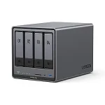 خادم تخزين UGreen NASync DXP4800 Plus للمبتدئين، 4 فتحات، سعة 136 تيرابايت كحد أقصى - يوجرين