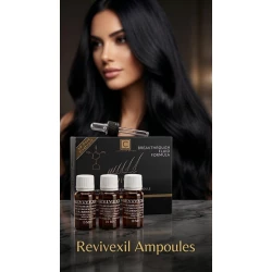 Cosmofarma Revivexil Hair Growth Ampoules – 3 Packs (10ml each) | Intensive Hair Treatment Formula Designed to Help Strengthen Hair, Reduce Hair Loss, and Support Healthier, Fuller-Looking Hair with Regular Use