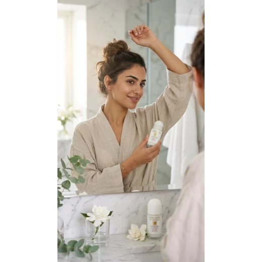 كوزمو وايت مزيل عرق رول أون 50 مل، تفتيح البشرة، انتعاش يدوم طويلاً - كوزموفارما - Image 2