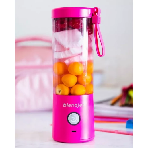 BlendJet V2 Portable Blender Hotpink 16oz, USB-C Rechargeable, Food Processor - BlendJet - Image 8