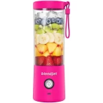 BlendJet V2 Portable Blender Hotpink 16oz, USB-C Rechargeable, Food Processor - BlendJet