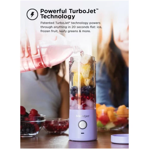BlendJet V2 Portable Blender Lavender 16oz, USB-C Rechargeable, Food Processor - BlendJet - Image 3