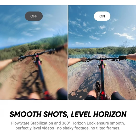 Insta360 X4 مجموعة كاميرا حركة 360 درجة، فيديو 8K مذهل، عصا سيلفي غير مرئية، تصميم مقاوم للماء، أسود، لتجارب لا تُنسى. - انستا 360 - Image 8