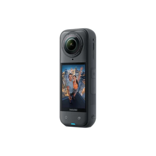 كاميرا الأكشن Insta360 X5 بتصوير 360 درجة ودقة 8K، مع مستشعرين مزدوجين 1/1.28 بوصة، تثبيت متطور للصورة، تصميم مقاوم للماء، لون أسود منتصف الليل - انستا 360 - Image 9