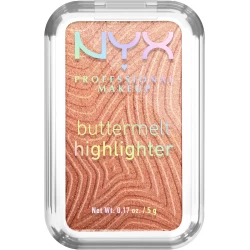 هايلايتر NYX Butta IN Bronze Buttermelt بوزن 5 جم، كريمي، يدوم طويلاً، لون برونزي لامع